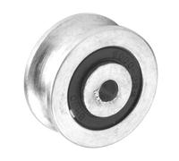 Fafeicy Rueda de Cojinete para el Bloque de Polea - Rueda de Guía de Elevación de Alta Resistencia 28 Mm 32 Mm 48 Mm 56 Mm - Rueda de Rodillo Liso para Almacén de Construcción (Diámetro 32 mm)