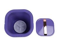 Fafeicy Secador de Lavadora de Alto Rendimiento Secador Recargable Mini Ropa Interior Portátil -Máquina de Lavado para la Máquina de Ropa con Pliegue de Apartamento (Purple)