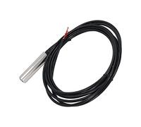 Fafeicy Sensor de Nivel de Agua, Nivel de Líquido Transmisor de la Sonda Sumergible IP68 4-20MA Salida 316L Acero Inoxidable con M20x1.5 Hilo para Pruebas (Cable de 5 m/196,9 pulgadas (rango de 0 a