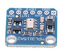 Fafeicy Sensor de Presión 20-110 KPa I2C Altitud Digital Temperatura | V2.0 con Conversión de Potencia, Frecuencia de Muestreo de 128Hz, Pines de Interrupción Programables, Compatible con MCU de