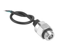 Fafeicy Sensor de Presión de Agua Alta Precisión 0-2 BAR, Sensor Piezoresistivo con Señal Analógica IP65, Rosca G3/8 para Monitoreo Hidráulico Industrial