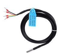 Fafeicy Sensor de Temperatura Digital y Humedad del Suelo Sondeo de Acero Inoxidable Impermeable para el Monitoreo de la Sala de Computadoras Estación Meteorológica de HVAC (Sht31)