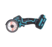 Fafeicy Sierra Circular Pequeña, Motor sin Escobillas 800W 19000RPM Sierra Circular Inalámbrica con Auxiliar de 2 Posiciones y Cubierta de Recolección de Polvo, para Corte de Metal,