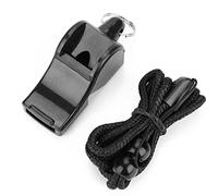 Fafeicy Silbato del árbitro, Campamento, Use Tubería de Emergencia de ABS Negro para la Competencia Profesional para el Juego de Tenis de Baloncesto Fitness -Delusidad para el Estadio Football Field