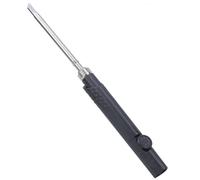 Fafeicy Soldador Eléctrico Portátil de 65 W, Temperatura Ajustable, Calentamiento Rápido, DC12-24 V con Punta de Cobre Rojo, Resistente a la Corrosión para Soldar (SH con cabezal K (cabezal de corte))