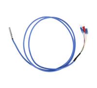 Fafeicy Sonda de Sensor de Temperatura PT100, Acero Inoxidable, Conector en Forma de Y, Resistente Al Agua, -50 a 350 Celsius, Buena para Peceras Y Piscinas