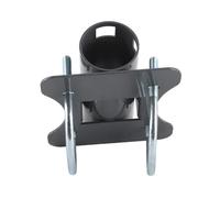 Fafeicy Soporte Ajustable para Montaje en Mástil de Antena en Forma de U de Acero Inoxidable con Cubierta Antideslizante de 30-50 Mm para Yates y Autocaravanas