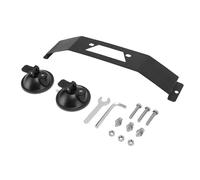 Fafeicy Soporte de Aleación de Aluminio con Ventosa para Satélite con Ventosas Dobles para Techo Solar de Coche, Parabrisas, RV, Instalación de Antena Parabólica, Recepción Segura de Internet Móvil