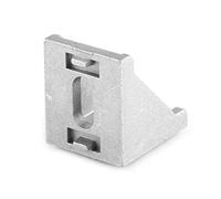 Fafeicy Soporte de Esquina, Aleación de Aluminio, Soporte de ángulo Recto en Forma de L, 35x35 Mm para Puertas de Muebles