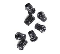 Fafeicy Soporte de la Lámpara LED de 50 Piezas, Nylon de Montaje de Diodo Negro 3 Mm 5 Mm 8 Mm 10 Mm Bisel de 10 Mm para el Montaje de Luz LED con 4 Tamaños Duradero (3 mm)