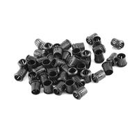 Fafeicy Soporte de la Lámpara LED de 50 Piezas, Nylon de Montaje de Diodo Negro 3 Mm 5 Mm 8 Mm 10 Mm Bisel de 10 Mm para el Montaje de Luz LED con 4 Tamaños Duradero (10 mm)