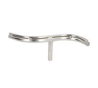 Fafeicy Soporte para Herramientas de Torno, Soporte Curvo de Acero Inoxidable de 16mm, Cuenco para Torneado de Madera, Interior, Fácil Deslizamiento, Mini Tornos de Tamaño Mediano