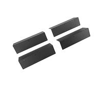 Fafeicy Soportes de Esquina Elevados para Cama de Jardín, Juego de Soportes de Esquina para Cama de Jardín de Acero, 4 Piezas para de 20 a 24 Pulgadas, Incluye 12 Tornillos Largos y 32 Cortos para