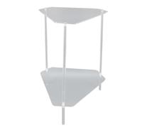 Fafeicy Tabla Final Acrílica Transparente 2 Esquina de Animales, Estilo Mínimo, Minimalista y Fácil de Reunir, para el Balcón de Dormitorio en la Sala de Estar, Material Amigable con el Medio Ambiente