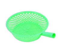 Fafeicy Tamiz de Plástico, Tamiz de de Abono de Suelo Grande Espesado para Jardín y Playa, de PP Verde de 12,6 Pulgadas de Diámetro para Tamizar Tierra, Maíz y Grava