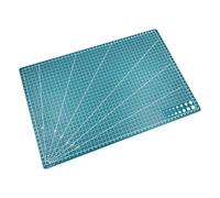 Fafeicy Tapete de Corte A4, Tabla de Cortar Autocurativa con Líneas de Cuadrícula, ángulos de Medición para Manualidades, álbumes de Recortes, Pintura, Tallado (A3)