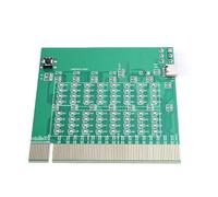Fafeicy Tarjeta de Diagnóstico de Placa Base PCIe 16X Slot Tester Tarjeta de Prueba PCI Express 16X con Circuito Controlado por Software para Reparación de Placa Base de Escritorio y