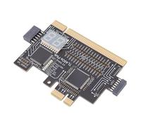 Fafeicy Tarjeta de Diagnóstico de Placa Base Probador de Depuración LPC para Ensamblaje de Computadora con Soporte PCIE Herramienta de Mantenimiento del Analizador de Código Posta
