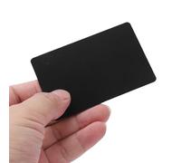 Fafeicy Tarjeta NFC de 10 Piezas, Chip NTAG216, Tarjeta de PVC Negra Imprimible con Memoria de 868 Bytes con Velocidad de Lectura y Escritura Rápida, para Teléfonos Inteligentes y Uso