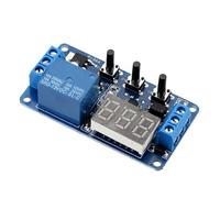 Fafeicy Temporizador de Retardo 12v con relé, Módulo de Retardo con Entrada | Voltaje de Señal DC 4-20V, Rango de Temporización 0.1s-999min, Función de Memoria, PCB Industrial de Alta precisión.