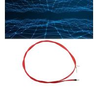 Fafeicy Termistor de Motor Sensor, Material de Resina, Sonda Impermeable, Resistencia Térmica de Alta Precisión para Protección contra Sobrecarga del Compresor, Control de Temperatura de 212 ° F en