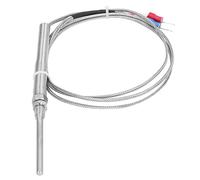 Fafeicy Termopar Tipo K de Acero Inoxidable 304, Sonda de 50mm, Sensor de Temperatura M8 para Controlador PID, Calentador de Agua de 0 a 400C (#1)