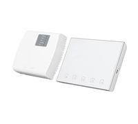 Fafeicy Termostato Inteligente WiFi Controlador de Temperatura Inalámbrico de Montaje en Pared Aplicación Programable de 95 a 230 V y Control por Voz para Calefacción de Calderas en Hogares