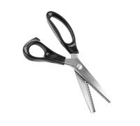 Fafeicy Tijeras Triangulares de Encaje para Tela con Borde Triangular, Empuñaduras Cómodas, Tijeras Profesionales de 230 Mm, Ideales para Confección y Manualidades (5 mm)