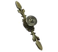 Fafeicy Tiradores de Puertas de Gabinete Antiguos, Manija de Muebles de Aleación de Zinc, Perillas Vintage para Puerta de Armario de Cocina de Dormitorio de 4,72 Pulgadas (Pequeño conjunto de verde