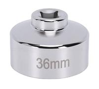 Fafeicy Toma de Filtro de Aceite de Acero CR V de 36mm para Mantenimiento de Vehículos Herramienta de Extracción de Filtro de Aceite de 6 Puntos Agarre Hexagonal Eficiente