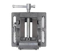 Fafeicy Tornillo de Banco de Prensa de Taladro Angular, Material de Acero Fundido con Ajuste de ángulo Alto, Sujeción Segura para Maquinistas y Carpinteros