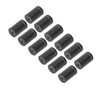 Fafeicy Tornillos de Soporte de Soporte de Montaje de Acero de Acero Inoxidable de 12 Piezas, Acabado Cepillado y Recorte Liso, Adecuado para la Oficina y la Tienda, las Tablas de Exhibición de