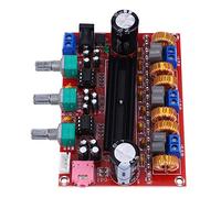 Fafeicy TPA3116D2 Placa Amplificadora de 2.1 Canales Placa de Alimentación de Audio para Subwoofer de Audio de 2.1 Canales 50Wx2+100W 12V-24V CC Amplio Voltaje con Potenciómetros