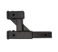 Fafeicy Trailer Hitch Liser, Remolques Sólidos Hitch Riser Extender Black Black para Autos SUV RV RV con Puerto de 2 Pulgadas