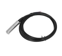 Fafeicy Transmisor de Nivel de Líquido, Diseño de Acero Inoxidable, Salida de 0 a 5 V, Amplia Aplicación para Tanques de Agua y Productos químicos. (Cable de 6 m/236,2 pulgadas (rango de 0 a 6 m))