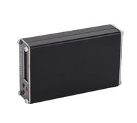 Fafeicy Transmisor FM, Transmisor de Transmisión FM Estación de Radio Estéreo 2000m Long Rango 76-108MHz Frecuencia Ajustable con Pantalla LCD para Eventos de Supermercado de