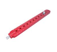 Fafeicy Trazador de Brújula para Carpintería, Herramienta de Calibre de Marcado Ajustable de Aleación de Aluminio para Dibujo de Preciso de 300 Mm, Ideal para Carpinteros y Trabajos con Metales