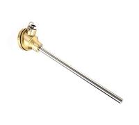 Fafeicy TRMOcouple Tipo K, Sensor de Temperatura de Acero Inoxidable de Sonda 0-1300 ℃ para el Multímetro del Termómetro (30 mm)
