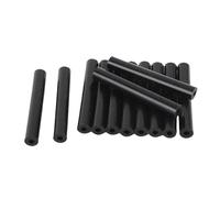 Fafeicy Tubo de Reparación de Visor de Goma de Goma para JK JKU 2007-2017, Kit de Calidad para Asegurar Visores con 12 Piezas, Lado del Pasajero del Conductor