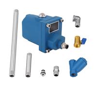 Fafeicy Válvula de Drenaje Automática Cero Pérdida de Aire, Válvula de Drenaje Completamente Automática de 1/2 ″ para Tanques de Compresores de Aire con Tubo de Extensión de 30 Cm
