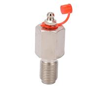 Fafeicy Válvula de Grasa para Excavadora, Construcción de Acero Inoxidable, Piezas de Repuesto Duraderas para Ajustador de Oruga 2420 1242