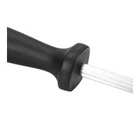 Fafeicy Varilla Profesional para Afilar Cuchillos de Acero Inoxidable, Ergonómico Antideslizante, Barra de Afilar con Lazo para Colgar para Chefs y Cocina Casera, Herramienta de Afilado de Larga (7