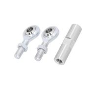 Fafeicy Varilla Tensora Ajustable, Junta Heim Varilla Tensora de Motor de Acero Inoxidable de 2 1/2 Pulgadas con Función Práctica para 350 454, del Alternador Montaje: 350 454