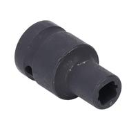 Fafeicy Vaso para Grifo Cuadrado, Accionamiento de 1/2 Pulgada, Carga por Resorte M12, Llave Manual Neumática Eléctrica de Acero, Herramienta de Torsión Cargada, Acabado Fosfatado Negro de Impacto,