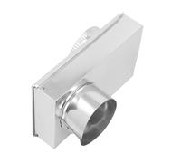 Fafeicy Ventilación de Secado -Periscope 2x6in Aluminio Aluminio Kit Anti -clevado para un Flujo de Aire Liso Seguro para Diferentes Configuraciones de Secador