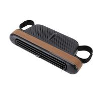 Fafeicy Ventilador de Asiento de Coche, 3 Velocidades, bajo Ruido, sin Aspas, USB, Turbina Doble, para Pasajeros Traseros (Color madera)