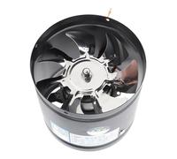 Fafeicy Ventilador de Conducto de Refuerzo en Línea, Ventilador de Ventilación de Ruido Ultrabajo de 6 Pulgadas, 150x150mm, para Sótanos, Baños, Cocinas con Motor de Alambre de Cobre (6 pulgadas