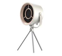 Fafeicy Ventilador de Escape de Escritorio de Campana Portátil USB con 3 Velocidades Ajustables con Filtro Lavable Desmontable para Dormitorio de Cocina de Cocina de Barbacoa Interior (WHITE)