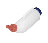 Fafeicy Wade Care -Feeding Bottle Proof 2L PE Milk Alimenter para Ovejas de Ganado, Contenedores de Silicona, Aplicación Amplia