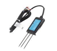Fafeims 0-10V Medidor de Prueba de Sensor de Humedad del Suelo de Invernadero Impermeable para Plantas AgriTech Research Kit de Acero Inoxidable ABS de 5,4"